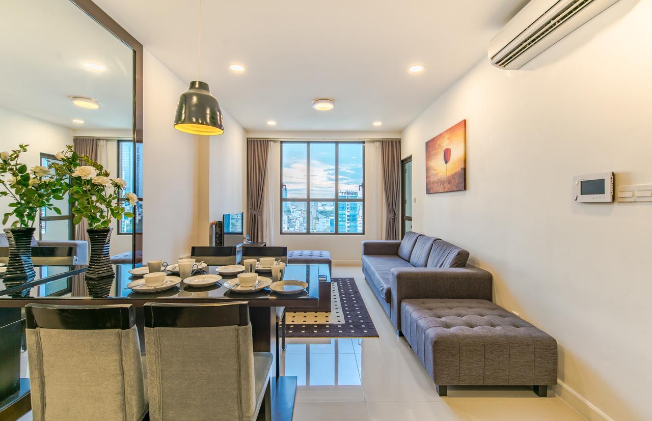 The Manner Apartment Icon 56 Rooftop Pool Ho Şi Min Exterior foto